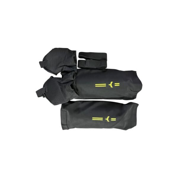 Tycon Sports "Tactical Elite" Integrated Shin Guards | Hammer-Proof Impact Defense