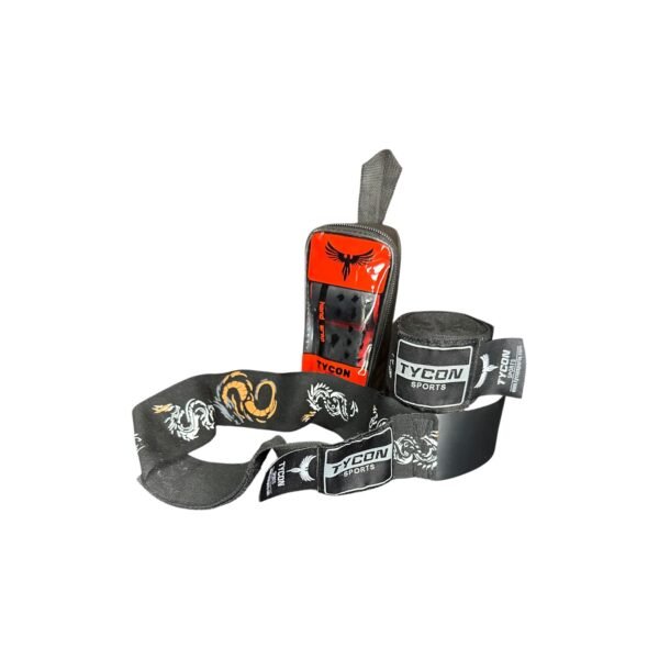 Tycon Sports Professional Handwraps | Semi-Elastic Support – Multiple Colors & Dragon Designs