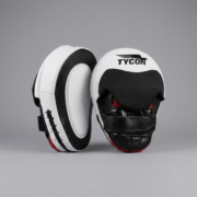 Tycon Sports Professional Curved Focus Pads | 100% Cowhide Leather Gel-Integrated