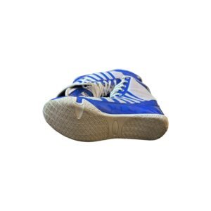 Tycon Sports Professional Boxing Boots | Non-Slip Performance Electric Blue & White - Image 2